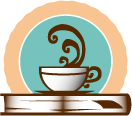 Logo " au café des livres " à Léguevin